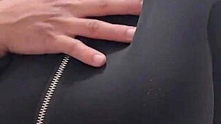 curvy latina influencer teases huge natural tits for adult debut
