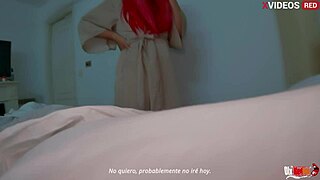 morning passion surges with explosive cum flooding her coffee