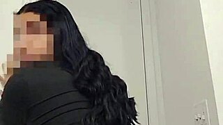 curvy latina influencer teases huge natural tits for adult debut