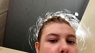 i push anal plug deep while masturbating to cum publicly outdoors