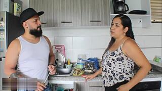 hey hubby, watch me ride plumber's cock for revenge!