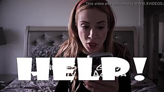 Scarlit Scandal and Aiden Ashley Scissor in Ghost Vagina Ride!