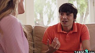 petite blonde milf's tight pussy takes massive cock