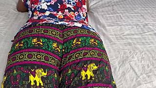 College couple skips class for hard cowgirl riding and doggystyle pounding