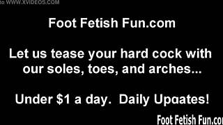 three girls six feet tease your cock pov