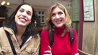 Threesome Milfs in Stockings Deepthroat and Pound Ass!