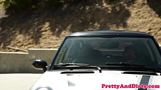 cockloving petite babe with small tits gets closeup drilled by huge monster cock in erotic fantasy