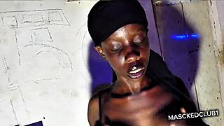 Curvy amateur seduces boss rides big black monster cock wet pussy