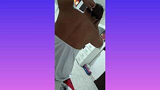 chatting world crazies with my wife then she sucks me off 😏 big tits brazilian style