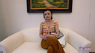 wendy gags wide-eyed on dick before hard pounding