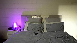 charlie fordes drills wet pussy deep in solo masturbation session