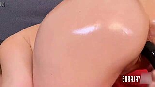 Sara Jay Fingers Luscious Pussy Amid Massive Tits Play