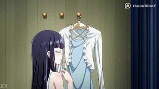 shiba miyuki slowly undresses revealing her smooth nude figure