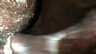 pounding milf's juicy pussy and tight asshole pov hard