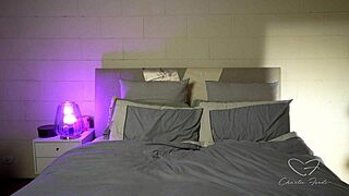 charlie fordes drills wet pussy deep in solo masturbation session