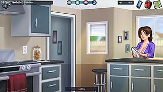 Pervert craves fucking Debbie sexy milf in Summertime Saga part 22 3D hentai game