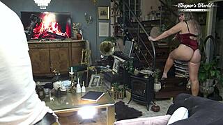 odette takes hot facial backstage from eager client?