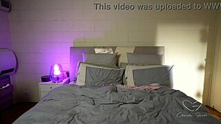 charlie fordes drills wet pussy deep in solo masturbation session