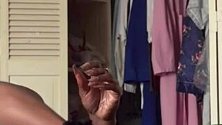 amateur ebony homemade interracial doggystyle in bedroom heat