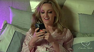 charlie fordes drills wet pussy deep in solo masturbation session