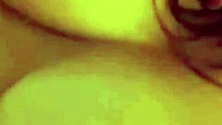 busty asian with massive tits drives wild shaking them hard