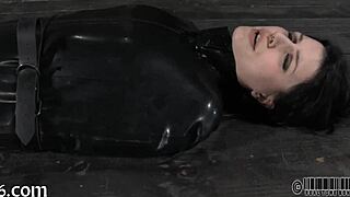 angel begs for twisted senseless caning rush