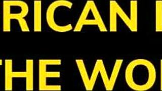 pretty ebony lesbians giggle romantically before pussy licking