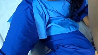 punished kajal sucks cock bent over pussy fucked garage