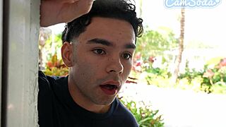 i watch beautiful black milf oil her huge ass tits before stalker fuck