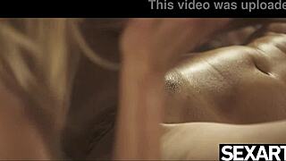 naked lesbians massage and lick slick wet pussies wildly!