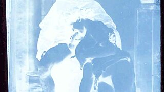 Vintage erotic drawings tease hidden passions