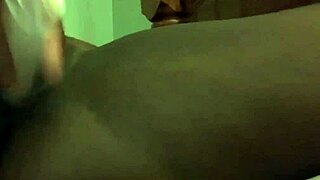 redbone ebony creams and drips during intense sex