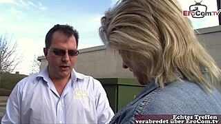 hey, wanna see this german housewife i picked up on the street for public sex chat?