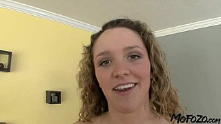 big tits college student rides rough cock deep sloppy blowjob orgasm