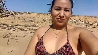 Morena Latina Sucks Huge Cock While Mutual Masturbation