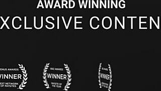 rebecca volpetti's teasing massage erupts into oiled riding cum on ass climax