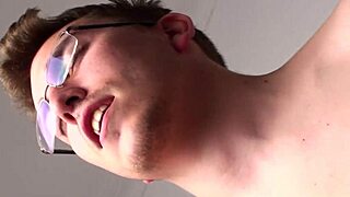 Redhead tattoo milf begs for bukkake cum on big tits liquid lunch blast