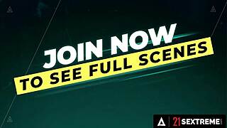 two wild blondes cayla lyons and nesty fist each others wet pussies