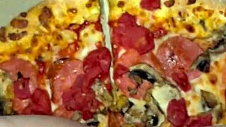 Arabian Snowwhite's Kinky LA Masturbation Fetish with Food Orgasms