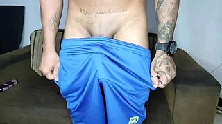 horny stud unloads huge cock cum all over skinny beauty