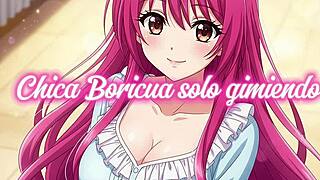 boricua kassindrix moans hard in solo play