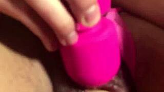 i shake big ass tits with dildo vibrator ecstasy