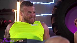 gym teacher begs oh fuck cum deep inside me student during hot workout session