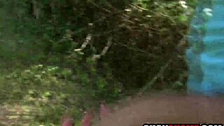 hotwife fucks stranger public tits out cuckold husband watches swingers share