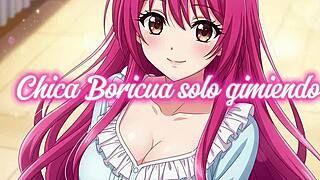 boricua kassindrix moans hard in solo play