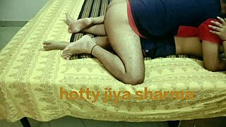 punjabi big tits babe gets hardcore doggystyle pounding and creampie from her owner