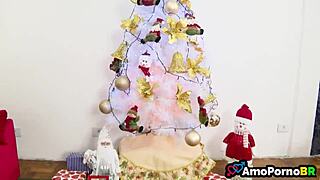 christmas night desire builds hot