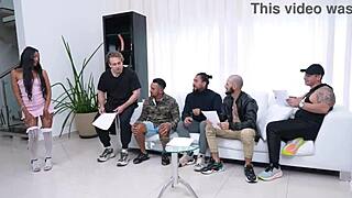 South Indian beauty gives tight anus for first double anal penetration ever