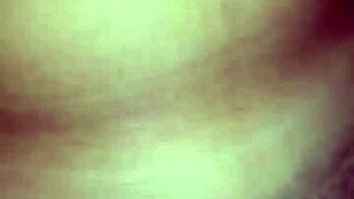 detailed asian hairy pussy sex ends with huge cumshot on belly