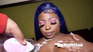 Jada Dee's Thick Phat Ass Craves Suga Slim's Monster Thrusts